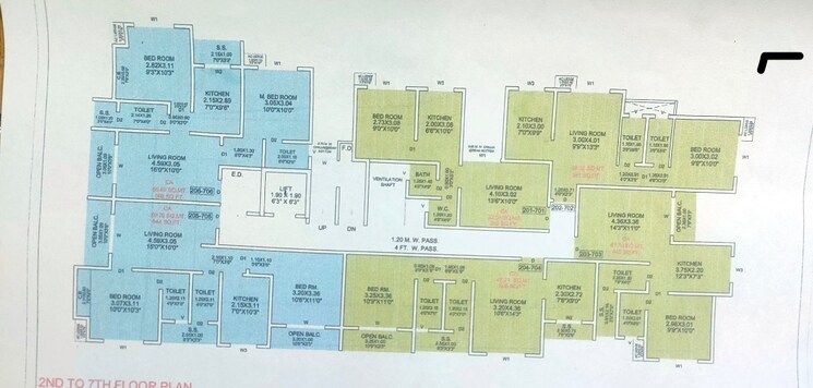 Floor Plan, naupada 1 Bedroom 400 Sq.Ft. Apartment In Naupada Thane 8296461