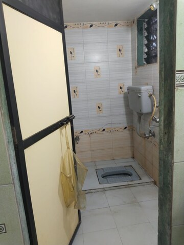 Bathroom in 1 BHK Apartment at Sai Plaza Kamothe, Kamothe – for Rent