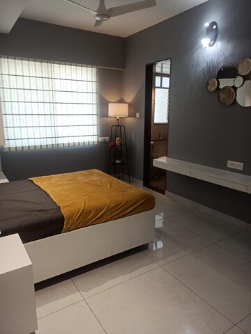 Bedroom in 2 BHK Apartment at Vyas Ranjeet, Kothrud – for Rent