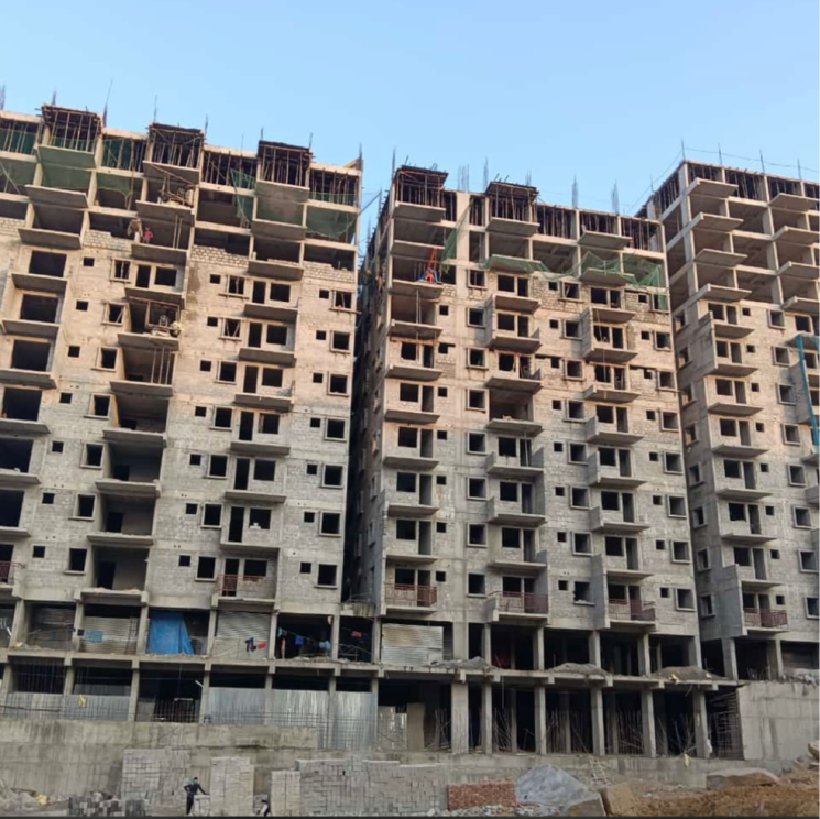 Exterior View, chanda nagar 3 Bedroom 1600 Sq.Ft. Apartment In Chanda Nagar Hyderabad 8296522