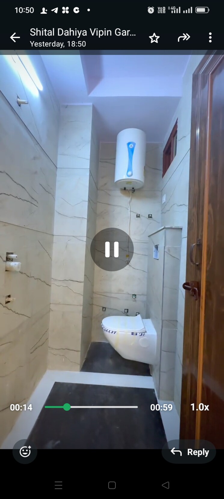 Bathroom, vipin garden 3 Bedroom 1260 Sq.Ft. Builder Floor In Vipin Garden Delhi 8296523