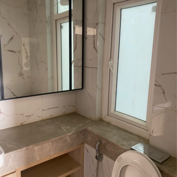 Kitchen in 4 BHK Builder Floor at DLF Gardencity Enclave, Sector 93 – for Rent