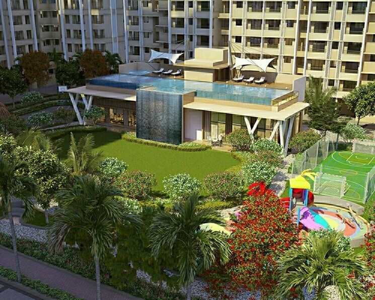 Exterior View, raunak-city-sector-4 1 Bedroom 608 Sq.Ft. Apartment In Kalyan West Thane 8296879