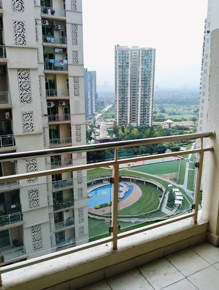 Balcony, gaur-saundaryam 3 Bedroom 1930 Sq.Ft. Apartment In Tech Zone 4 Greater Noida Greater Noida 8296933