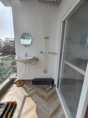 Bathroom in 3 BHK Apartment at Raghavendra Arcade, Kondapur – for Rent
