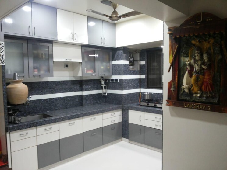 Kitchen, lok-upvan-apartment-phase-2 2 Bedroom 850 Sq.Ft. Apartment In Vasant Vihar Thane 8296997