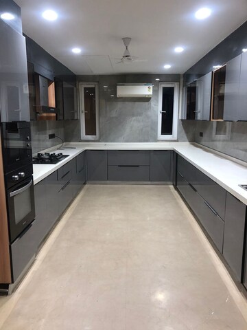 Kitchen in 4 BHK Builder Floor at DLF Atria, Dlf Phase ii – for Rent