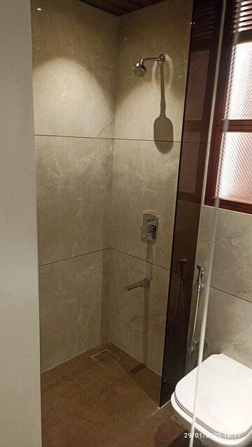 Bathroom in 2 BHK Apartment at Unique Ivana, Mira Road – for Rent