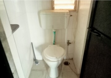 Bathroom in 1 BHK Apartment at Happy Home Estate, Mira Road East – for Rent