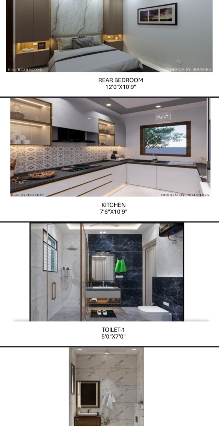 Exterior View, bptp-district 3 Bedroom 150 Sq.Yd. Builder Floor In Sector 81 Faridabad 8297150