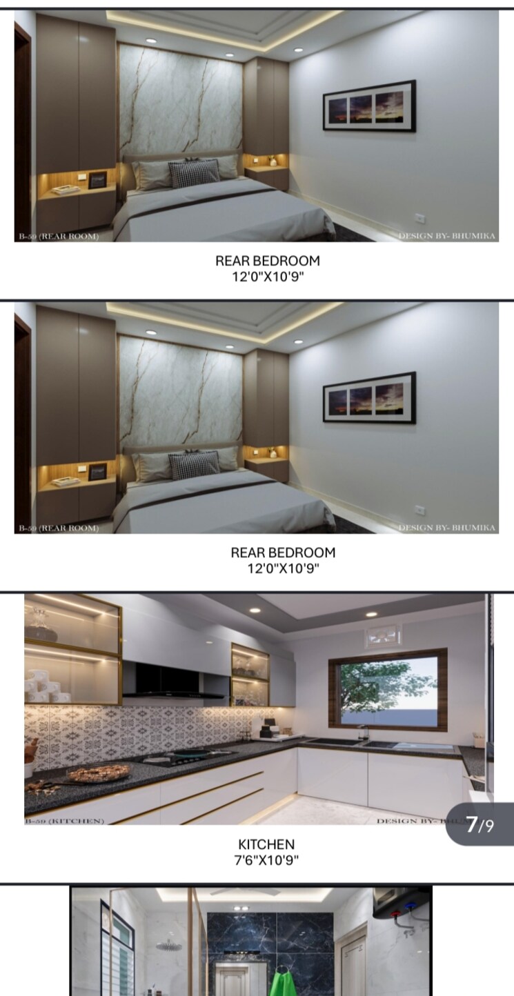 Exterior View, bptp-district 3 Bedroom 150 Sq.Yd. Builder Floor In Sector 81 Faridabad 8297150