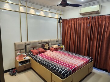 Bedroom in 3 BHK Apartment at ISM House, Kandivali East – for Rent