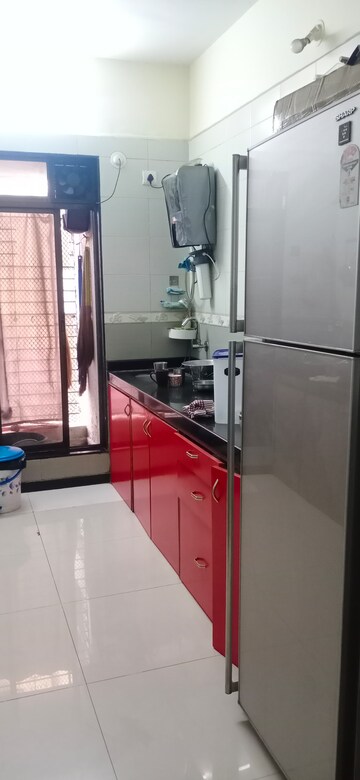 Kitchen in 3 BHK Apartment at Patel Heritage, Kharghar – for Rent