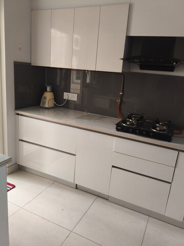 Kitchen in 3 BHK Apartment at Central Park Flower Valley Aqua Front Towers, Sohna Sector 33 – for Rent
