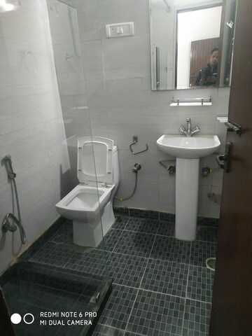 Bathroom in 3 BHK Builder Floor at Saket – for Rent