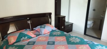 Bedroom in 2 BHK Apartment at Puranik City, Kasarvadavali – for Rent