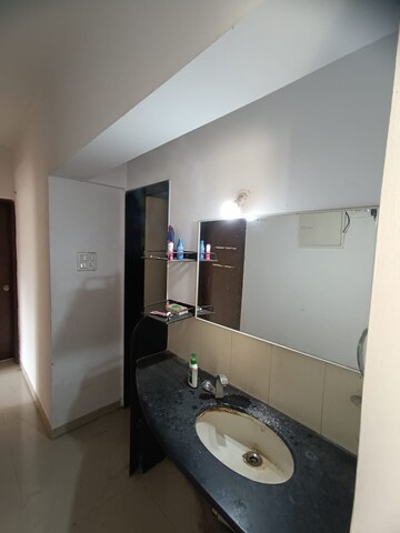 Bathroom in 3 BHK Apartment at Runwal Seagull, Udhyog Nagar – for Rent