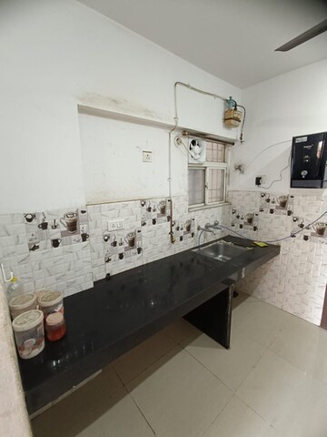 Kitchen in 3 BHK Apartment at Runwal Seagull, Udhyog Nagar – for Rent