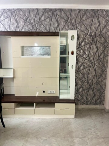 Bathroom in 2 BHK Builder Floor at Palm Residency Chhatarpur, Chattarpur – for Rent