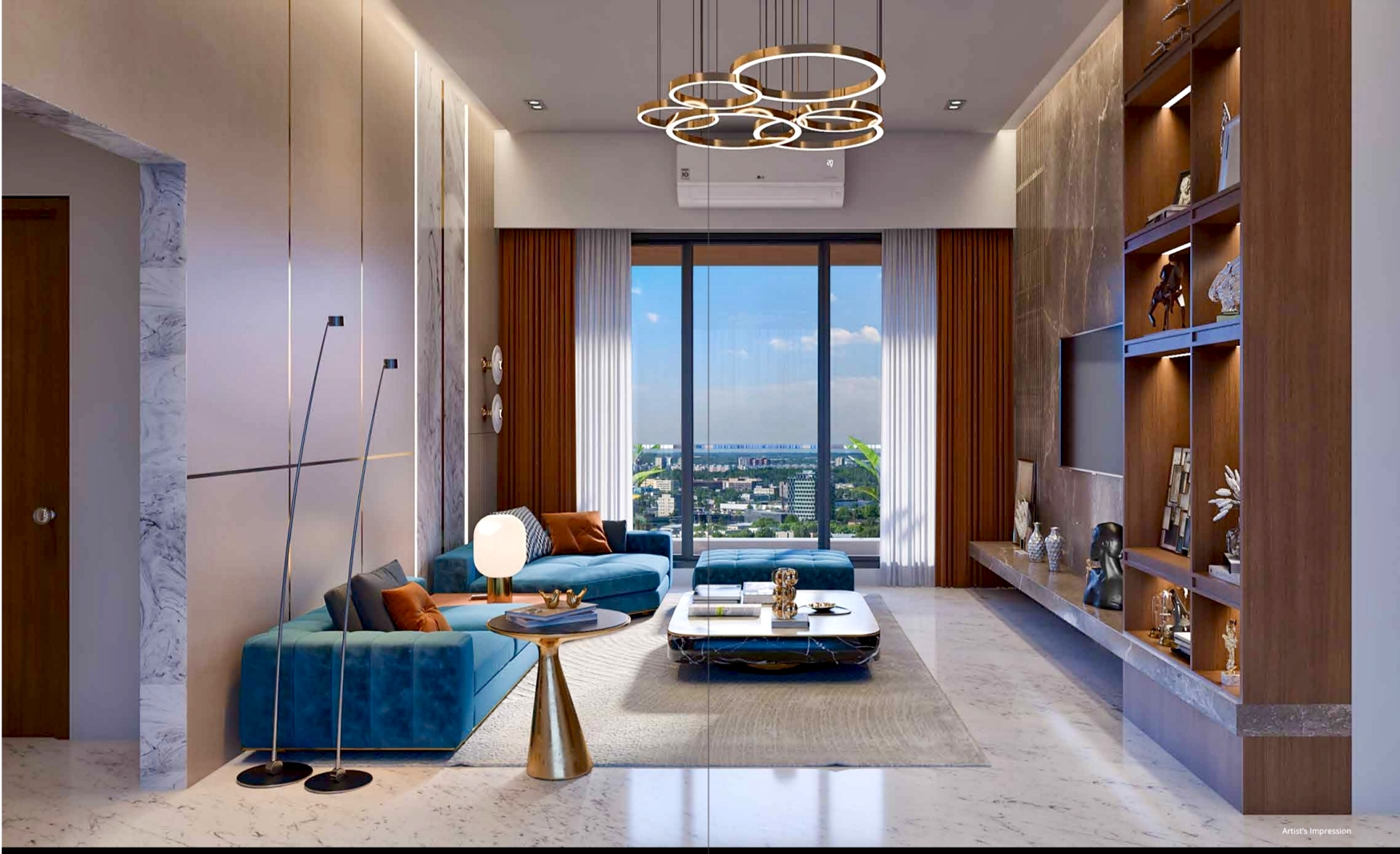 4 BHK + Pooja Room,Servant Room,Study Room,Extra Room Apartment For Sale in Sahakar Group 