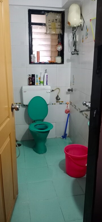 Bathroom in 3.5 BHK Apartment at Gajra Bhoomi Tower, Kharghar – for Rent