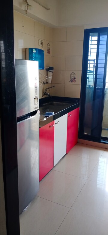 Kitchen in 3.5 BHK Apartment at Gajra Bhoomi Tower, Kharghar – for Rent