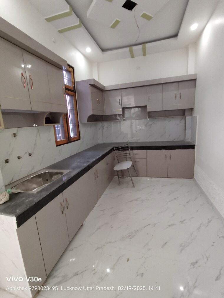 Kitchen, jankipuram extension 3 Bedroom 1650 Sq.Ft. Independent House In Jankipuram Extension Lucknow 8297420