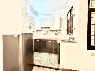 Kitchen in 1 BHK Builder Floor at Saket – for Rent