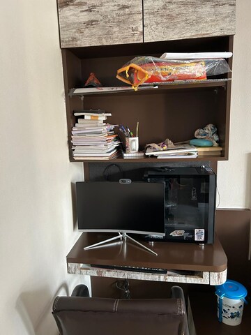 Study Room in 3 BHK Apartment at Kasturi Heights, Kharghar – for Rent