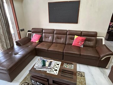 Living Room in 3 BHK Apartment at Kasturi Heights, Kharghar – for Rent