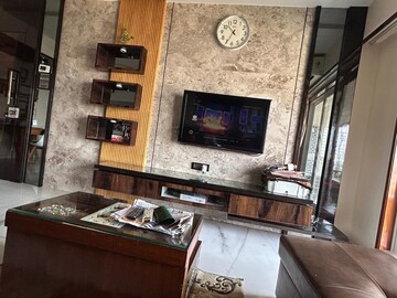 Living Room in 3 BHK Apartment at Kasturi Heights, Kharghar – for Rent