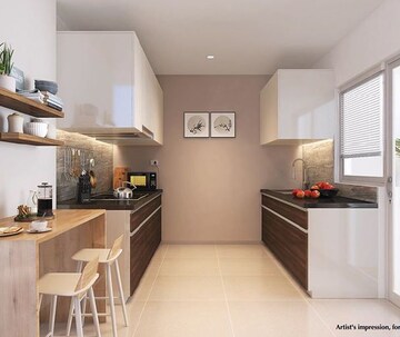 Kitchen in 3 BHK Apartment at Sector 6, Dwarka – for Sale
