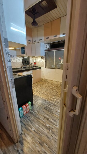Kitchen in 1 RK Apartment at Shatrughan Kutir CHS, Yashaswi Nagar – for Rent