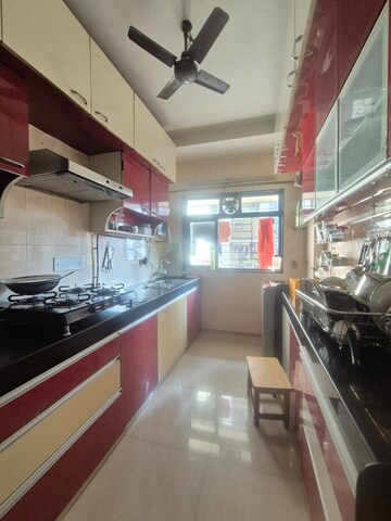 Kitchen in 3 BHK Apartment at Lalani Velentine Apartment VI, Goregaon East – for Sale