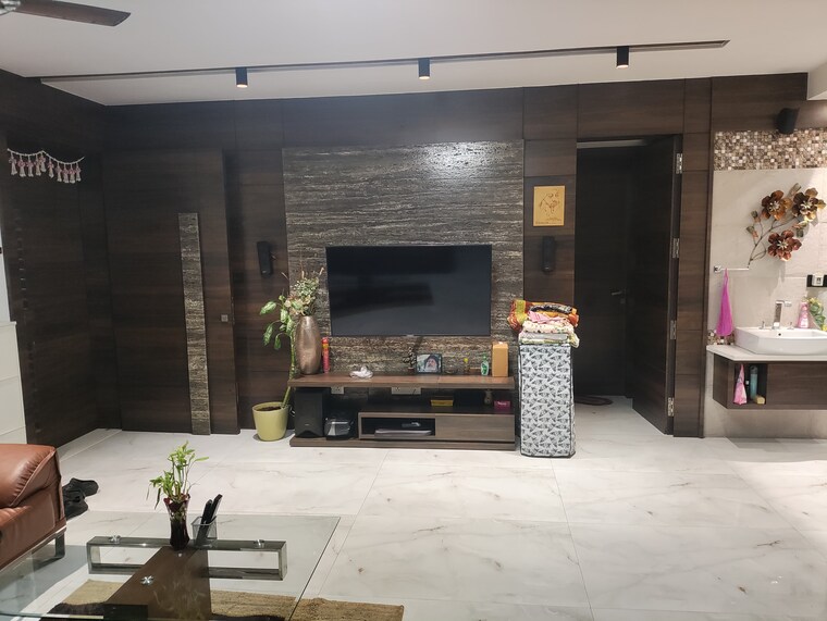 Living Room, vesu 3 Bedroom 2200 Sq.Ft. Apartment In Vesu Surat 8297828
