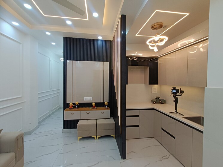 Kitchen, uttam nagar west 2 Bedroom 60 Sq.Yd. Builder Floor In Uttam Nagar West Delhi 8297806