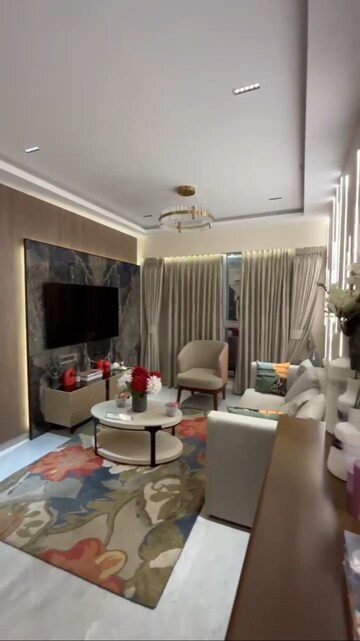 Living Room in 1 BHK Apartment at 127 Raj Homes, Ghodbunder – for Sale