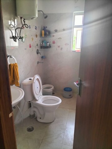 Bathroom in 3.5 BHK Builder Floor at Puri Aman Vilas, Sector 89 – for Rent