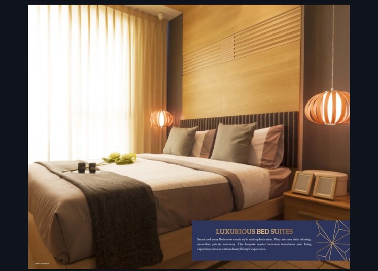 Bedroom, mahaveer-solitaire-edge 2 Bedroom 633 Sq.Ft. Apartment In Kandivali East Mumbai 8297822