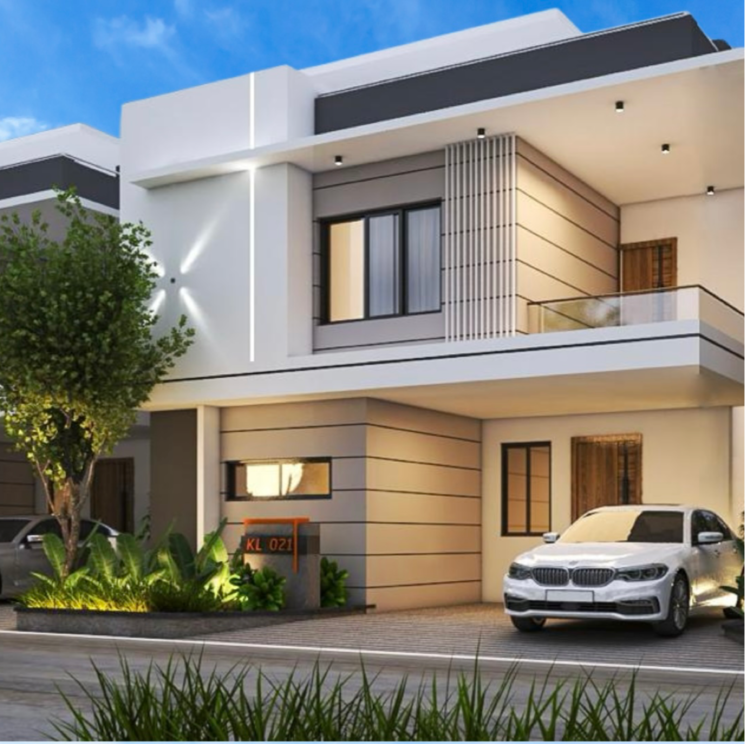 Exterior View, lakdi ka pul 3 Bedroom 2100 Sq.Ft. Villa In Lakdi Ka Pul Hyderabad 8297938