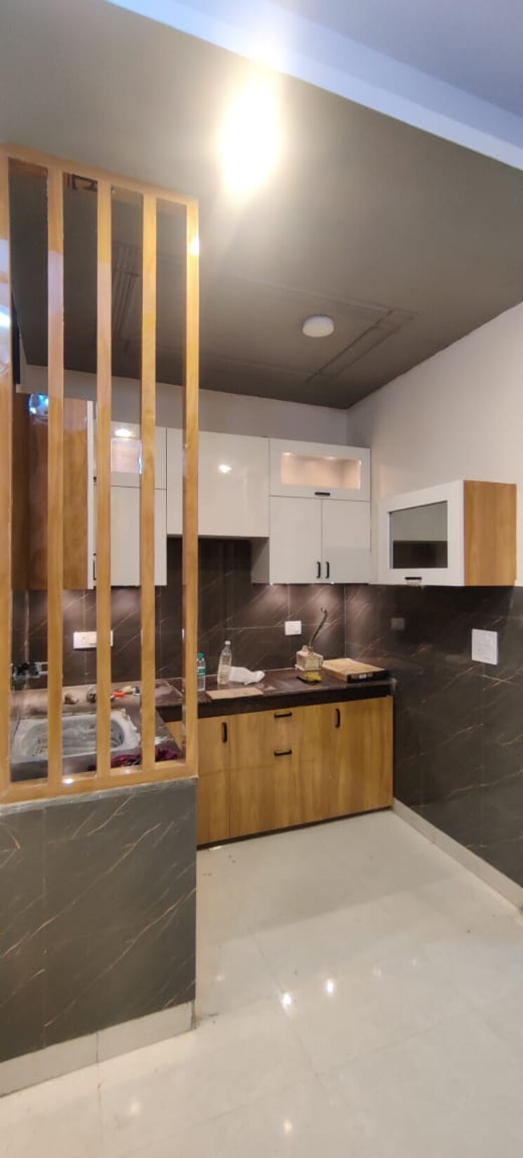 Kitchen, vaishali sector 3 2 Bedroom 840 Sq.Ft. Builder Floor In Vaishali Sector 3 Ghaziabad 8297905