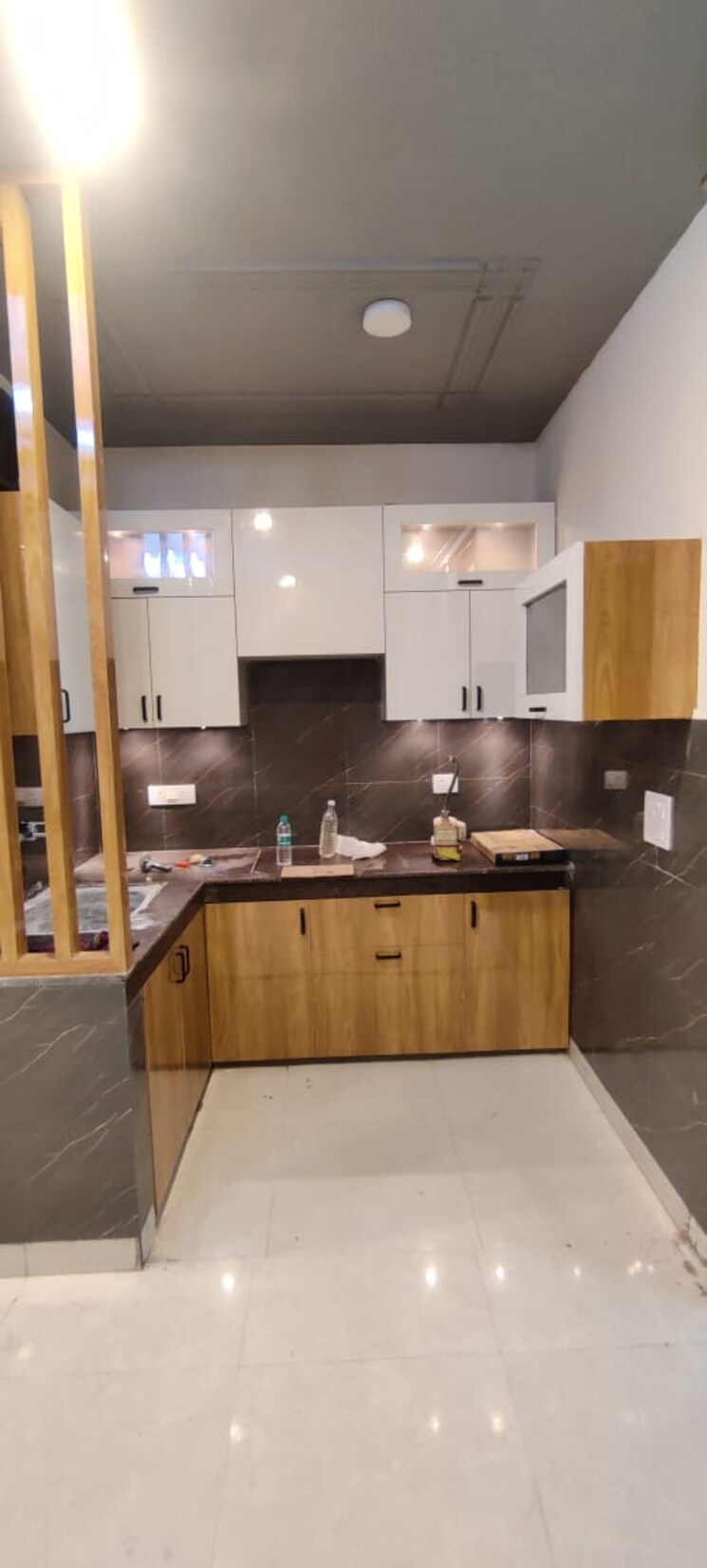 Kitchen, vaishali sector 3 2 Bedroom 840 Sq.Ft. Builder Floor In Vaishali Sector 3 Ghaziabad 8297905