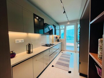 Kitchen in 3 BHK Apartment at High Ground – for Sale