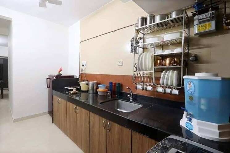 Kitchen, jp-elite-tower 1 Bedroom 360 Sq.Ft. Apartment In Vasai East Palghar 8297977