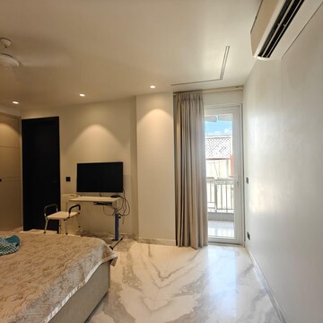 Building Lobby in 4 BHK Builder Floor at Greater Kailash I – for Sale