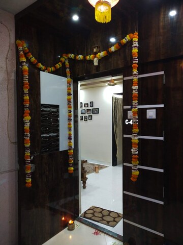 Building Lobby in 2 BHK Apartment at Amrut Park CHS, Kalyan West – for Sale