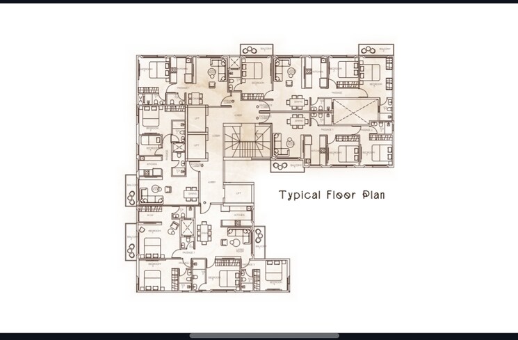 Floor Plan, sambhavparshva-tsaaya 1 Bedroom 453 Sq.Ft. Apartment In Kandivali East Mumbai 8298068