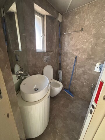 Bathroom in 2 BHK Apartment at Hiranandani Garden Eden 2, Powai – for Rent