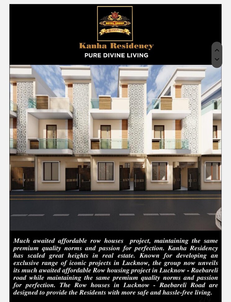 Exterior View, vrindavan colony 6 Bedroom 1766 Sq.Ft. Villa In Vrindavan Colony Lucknow 8298187