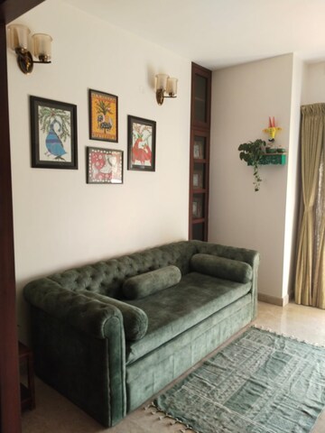 Living Room in 4 BHK Apartment at Valmark Apas, Hulimavu – for Rent